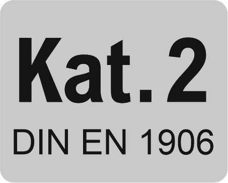HOPPE Zimmertürgarnitur CARDIFF *E1850Z/17KV/17KVS* Kat.2 Produktbild ICO 1 S