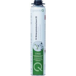 greenteQ 1K-Winterpistolenschaum B3 750ml o.PDR D/GB/CZ Produktbild