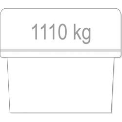 greenteQ D3-Leim 1100 kg Container Produktbild