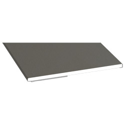 Flachprofil 80x3 mm SK Lg. 6,00 m foliert 70 3905-167 Quarzgrau Produktbild