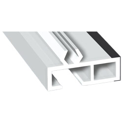 Aufdopplungsprofil 30x10mm Lg. 6,00m foliert 436 7003 Anthrazitgrau Cool Color Produktbild