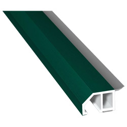 Anschluß-Profil 30mm WL SK Lg. 6,00m foliert, klipsbar, WL Schwarz60 0505-167 Moosgrün Produktbild