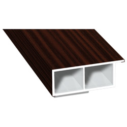 Kammerprofil 40x15mm SK Lg. 6,00m foliert, mit Nase 206 5021-167 Sapeli Produktbild