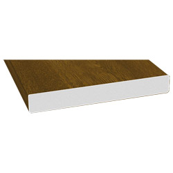 Schaumprofil 150x20mm Lg. 6,00m foliert, PVC-HartSchaum 217 8001-167 Golden Oak Produktbild