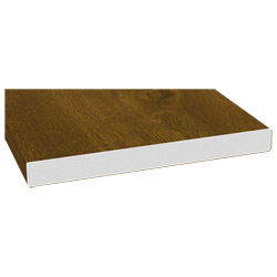 Schaumprofil 200x20mm Lg. 6,00m foliert, PVC-HartSchaum 217 8001-167 Golden Oak Produktbild