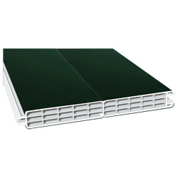 Nut- u. Federprofil 200x24mm Lg. 6,00m zweiseitig foliert 61 2505-167 Dunkelgrün Produktbild