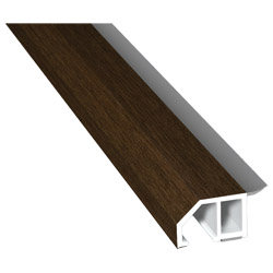 Anschluß-Profil 30mm WL SK Lg. 6,00m foliert, klipsbar, WL Schwarz314 9008-167 Eiche Rustikal Produktbild