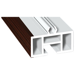 Aufdopplungsprofil 40x20mm Lg. 6,00m foliert 206 5021-167 Sapeli Produktbild