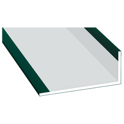 Winkelprofil 25x60x2,5mm Lg. 6,00m Außen foliert 60 0505-167 Moosgrün Produktbild
