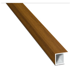 Kammerprofil 17x15mm SK Lg. 6,00m foliert, mit Nase 217 8001-167 Golden Oak Produktbild