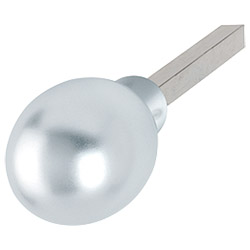 50 Stiftteil/F1 Alu natur/8mm/87mm vorst.//Führung ø18mm, 5.8mm Bundlänge Produktbild