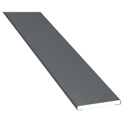 Flachprofil 30x3mm Lg. 6,00m foliert 70 1205-167 Basaltgrau Produktbild