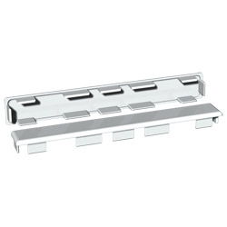 Endkappe für Hohlkammerprofil 150x20mm Weiß, VE: 50 Stück Produktbild
