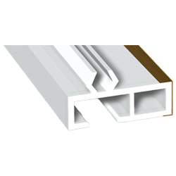Aufdopplungsprofil 30x10mm Lg. 6,00m foliert 306 9037-167 Winterdouglasie Produktbild