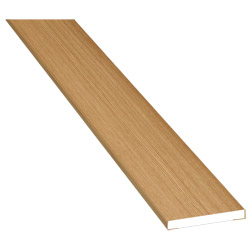 Flachprofil 25x3mm Lg. 6,00m foliert 306 9041-167 Bergkiefer Produktbild