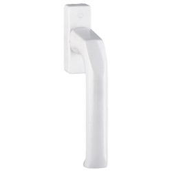 013/U14K F9016 verkehrsweiß/N10A, mit Arrettierung, weiß/7mm/32mm vorst.//ohne Schrauben/Rastung 90°/ Produktbild