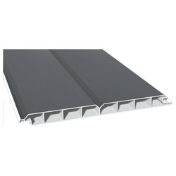 Nut- u. Federprofil 200x17mm Lg. 6,00m foliert, V-Fuge 70 1205-167 Basaltgrau Produktbild