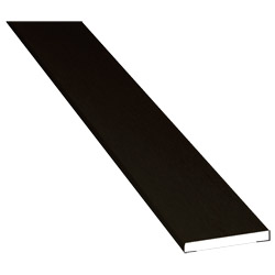 Flachprofil 25x3mm Lg. 6,00m foliert 85 1805-167 Schwarzbraun Produktbild
