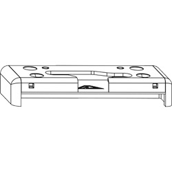Patio PS Schließstück Holz 24 mm ls VE4 St Produktbild
