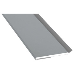 Flachprofil 40x3mm WL SK Lg. 6,00m foliert, WL Schwarz 71 5505-167 Silbergrau Produktbild
