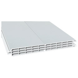 Nut- u. Federprofil 200x24mm Lg. 6,00m foliert 72 5105-167 Lichtgrau Produktbild