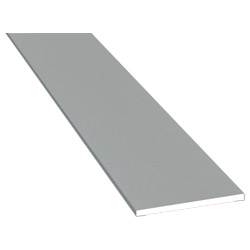 Flachprofil 50x3 mm Lg. 6,00 m foliert 70 0405-083 Signalgrau Glatt Produktbild