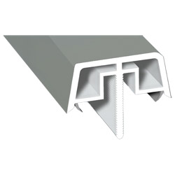 Kopplungsabdeckungsprofil Lg. 6,50m foliert 436 7049 Titanium Cool Color Produktbild