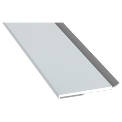 Flachprofil 40x3mm WL SK Lg. 6,00m foliert, WL Schwarz 72 5105-167 Lichtgrau Produktbild