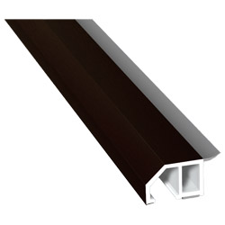 Anschluß-Profil 30mm WL SK Lg. 6,00m foliert, klipsbar, WL Schwarz88 7505-167 Schokobraun Produktbild