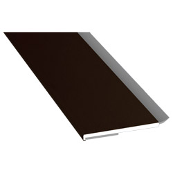 Flachprofil 40x3mm WL SK Lg. 6,00m foliert, WL Schwarz 88 7505-167 Schokobraun Produktbild