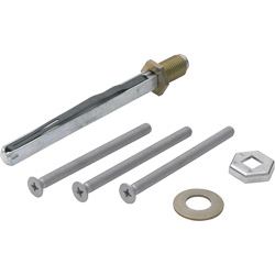 HOPPE Befestigungsset M6 für Schmalrahmengarnituren mit Knopf 86G. Produktbild