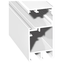 ALU Rollladenführung 62x30mm Lg. 6,50m Weiß ähnlich RAL 9016, VE: 13m Produktbild