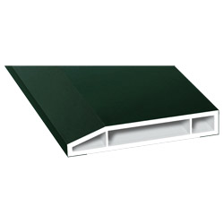 Zierleiste 60x10mm Lg. 6,00m foliert 61 2505-167 Dunkelgrün Produktbild