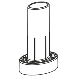 Bandbuchse offen MMV D=9 Schwarz Produktbild