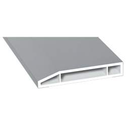Zierleiste 60x10mm Lg. 6,00m foliert 71 5505-167 Silbergrau Produktbild