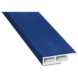 Kammerprofil 30x7 mm SK Lg. 6,00 m foliert mit Nase 50 0205-167 Ultramarinblau Produktbild