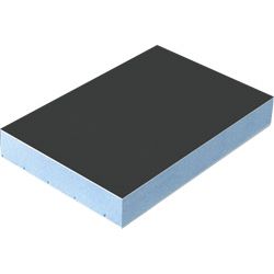 HPL/HD-XPS/P-PVC Sandwichelement eins. Anthgrau 7003 HS 436-7003 3050x1150x36 Produktbild