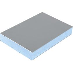 HPL/HD-XPS/P-PVC Sandwichelement eins. RAL7001 gen. 715505 167 3050x1300x36 Produktbild