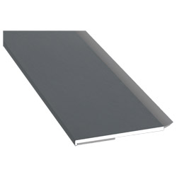 Flachprofil 50x3mm WL SK Lg. 6,00m foliert, WL Schwarz 70 1205-167 Basaltgrau Produktbild