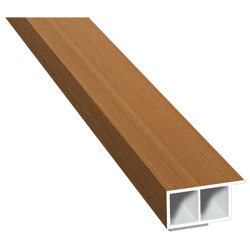 Kammerprofil 30x15mm SK Lg. 6,00m foliert, mit Nase 315 2009-167 Streifen-Douglasie Produktbild