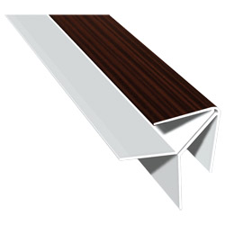 Eck-Profil Lg. 6,00m foliert 206 5021-167 Sapeli Produktbild