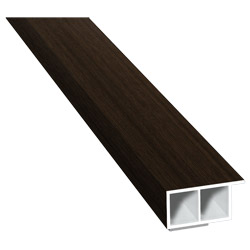 Kammerprofil 30x15mm SK Lg. 6,00m foliert, mit Nase 316 7004-167 Mooreiche Produktbild