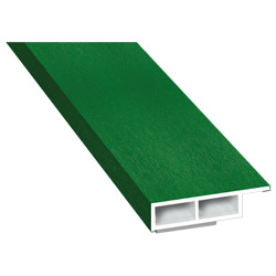 Kammerprofil 30x7 mm SK Lg. 6,00 m foliert mit Nase 61 1005-167 Smaragdgrün Produktbild