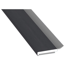Flachprofil 20x3mm WL SK Lg. 6,00m foliert, WL Schwarz 436 7003 Anthrazitgrau Cool Color Produktbild