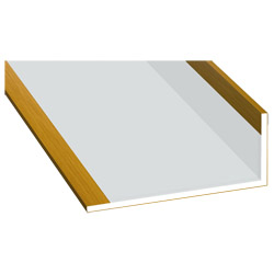 Winkelprofil 25x60x2,5mm Lg. 6,00m Außen foliert 119 2001-167 Oregon IV Produktbild