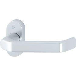 HOPPE Lochteil gekröpft auf ovaler Rosette LIVERPOOL *1313G/55* Produktbild