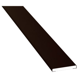 Flachprofil 25x3mm Lg. 6,00m foliert 88 7505-167 Schokobraun Produktbild