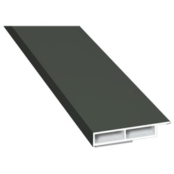 Kammerprofil 40x7mm SK Lg. 6,00m foliert mit Nase 436 7048 Basaltgrau Cool Color Produktbild