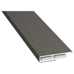 Kammerprofil 40x7 mm SK Lg. 6,00 m foliert mit Nase 70 3905-167 Quarzgrau Produktbild
