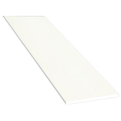 Flachprofil 50x3 mm Lg. 6,00 m foliert 456 5053 Altweiß Produktbild